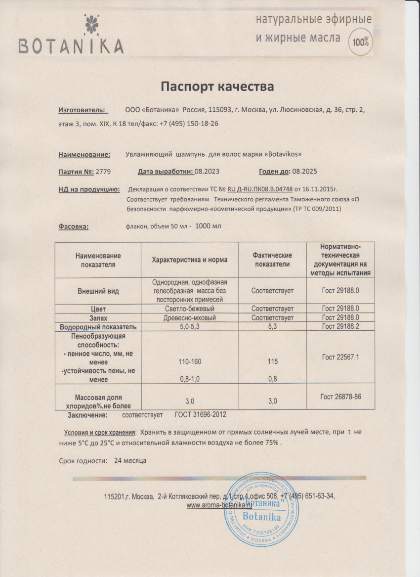 Паспорт №082023